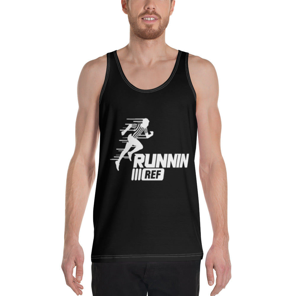 Get To Runnin' Tank Top White Lettering - RUNNIN REF