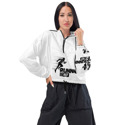 Women’s Cropped Windbreaker - RUNNIN REF